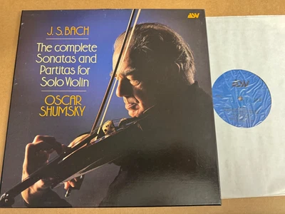 ALHB 306 Bach Sonatas & Partitas for Solo Violin Oscar Shumsky 3 LP box - Image 1 of 3