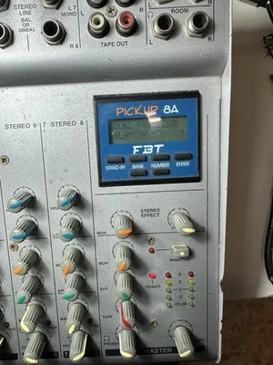 Fbt Pick-up Mixer 8a Amplified - Bild 1 von 4