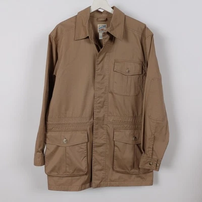 Travel Smith Men's Cotton Jacket Safari Sport Coat Chore Small Photographer - Image 1 of 4