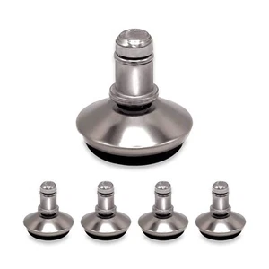 Office Chair Bell Glides Replacement, Replace Swivel Caster Wheels to Fixed S... - Picture 1 of 8