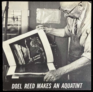 DOEL REED MAKES AN AQUATINT Original Book 1965 1st Edition Printmaker Artist - Picture 1 of 5