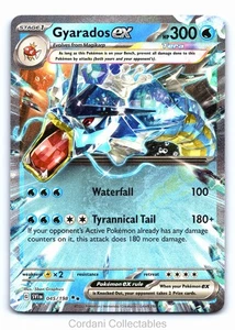 Gyarados EX 045/198 - Scarlet & Violet Base Set - Pokemon Card - Near Mint - Picture 1 of 2