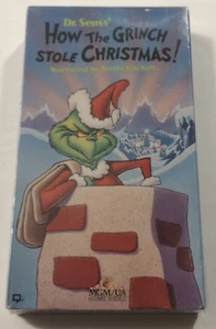 Dr. Seuss How the Grinch Stole Christmas VHS Video Tape FACTORY SEALED christmas - Imagen 1 de 6