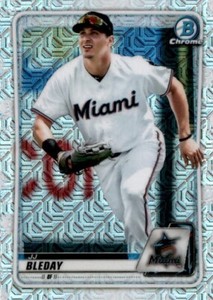 JJ BLEDAY 2020 Bowman Chrome Prospects MOJO REFRACTOR #BCP-116 [BB4]