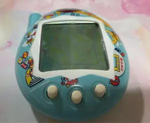 BANDAI O-uchi no Deka Tamagotchi Virtual Pet Big Blue Ver 2005 Town Japan Tested - Picture 1 of 17