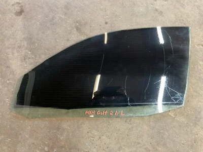 99-06 Volkswagen MK4 Golf GTI 2 puertas ventana izquierda puerta cristal 1J3845201G MK4 GS7 Foto 1 de 3