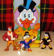 Disney Scrooge McDuck Magica de Spell Duck Tales PVC Applause Figures Set Lot 3