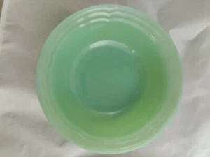 Hard to find Fire King 3 Bands Vegetable Bowl Jadite Jadeite - Picture 1 of 6