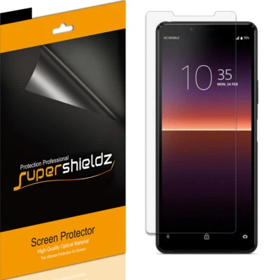 6X Supershieldz Clear Screen Protector Saver for Sony Xperia 10 II - Image 1 of 2