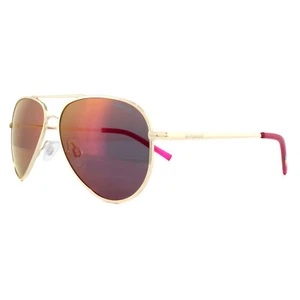 Polaroid Kids Sunglasses PLD 8015/N J5G AI Gold Gray Pink Mirror Polarized - Picture 1 of 3