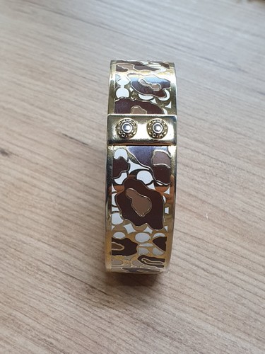 BRACCIALE SMALTO COACH TONO ORO