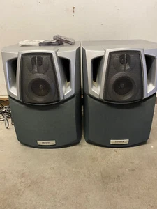 Aiwa Speaker System SX-NAJ22 Pair Impedance 6 Ohms 3 Way Bass Reflex - Picture 1 of 2