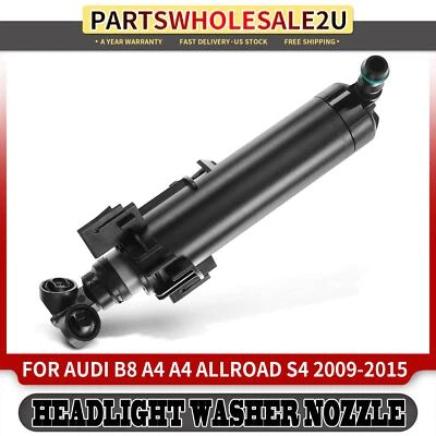Bocal de arruela de farol dianteiro esquerdo LH para Audi A4 Allroad A4 Quattro Allroad S4  - Imagem 1 de 4