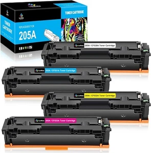 Toner Cartridge 205A HP 205A CF530A CF531A CF532A CF533A 4 Pack LeciRobaRRP £57 - Picture 1 of 7