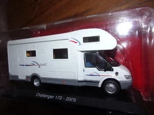 1/43 Ixo Hachette Ford Transit Challenger 172 Camping Car Camper van Wohnmobil - Foto 1 di 5