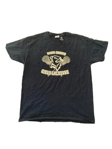 Vintage Style Herren Large T-Shirt Blau EDHS Girls Lacrosse Gildan - Bild 1 von 4