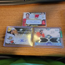 2021-22 spx hockey  rookie autograph jersey spectrum.    winning materials super