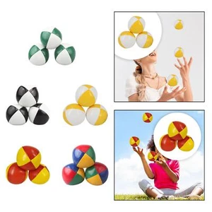 Balles de jonglage de Clown, 3 pièces, jouets à lancer colorés faciles à - Photo 1/30