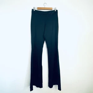 Tom Ford Size 42 10 Rare Black Satin Flared Longline Dress Pants Luxury Iconic - Bild 1 von 18