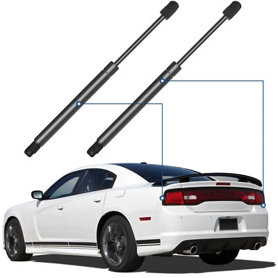 For 2008-2012 Chevrolet Malibu Qty 2 Rear Trunk Lift Supports Struts Shocks Foto 1 de 4