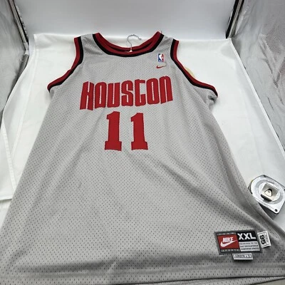 Camiseta deportiva gris rara Nike Houston Rockets Rewind Yao Ming para hombre talla XXL +2 Foto 1 de 4