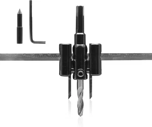 Adjustable Hole Saw for Wood, 1-3/16 Inch to 12 Inch Circle Hole Cutter round Wo - Picture 1 of 14