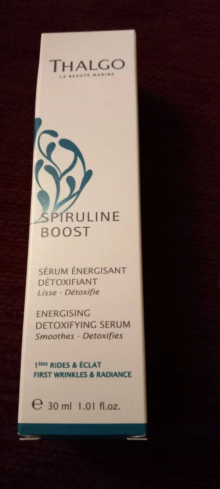 Thalgo Spiruline Boost Energising Detoxifying Serum 30ml. New, in box - Image 1 of 1