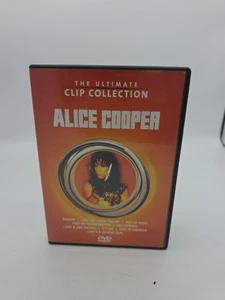 DVD ALICE COOPER THE ULTIMATE CLIP COLLECTION 2003 ottime condizioni - Picture 1 of 3