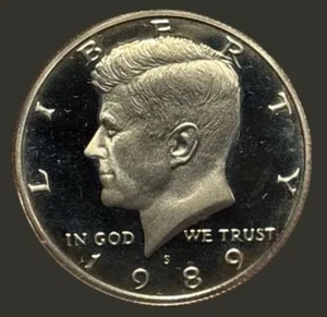 1989-S Kennedy half Dollar “PROOF” - Picture 1 of 2