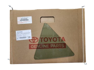 Fits 14-19 Corolla Left Drivers Side Window Rear Door Vent Glass OE - Picture 1 of 4