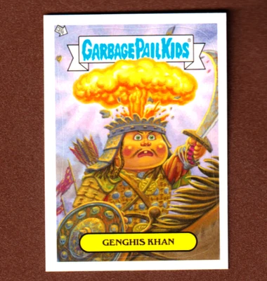 2013 Garbage Pail Kids Brand New Series 3 {BNS3} "GENGHIS KHAN" #3 ADAM BOMBING - Image 1 of 2