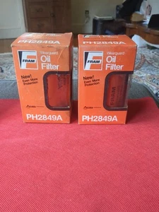 2 Fram Wearguard PH2849A Oil Filter for Ford Mazda Cars & Trucks Mercury Peugeot - Picture 1 of 6