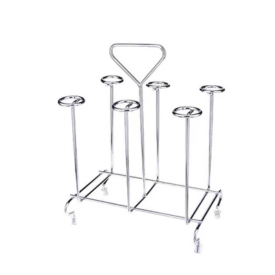 Portabicchieri in metallo Portabottiglie Portabottiglie di asciugatura - Immagine 1 di 4