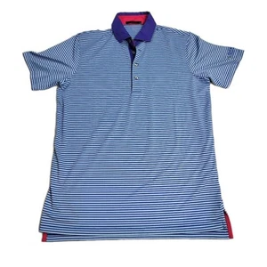 Greyson Golf Polo Men's Size Medium Athletic Fit Lightweight Stretch Fabric - Picture 1 of 7