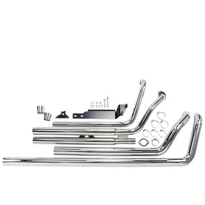 HONDA VTX 1300 C 2004-2009 Full exhaust COBRA Speedster Chrome 1931T - Image 1 of 3