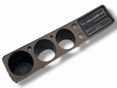 73-79 Datsun 620 camioneta pickup tablero calibre racimo moldura radio bisel OEM Foto 1 de 4