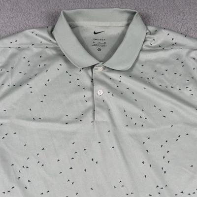 Camisa Polo Nike Para Hombres XLGverde Dri FIT Golf Rendimiento Elastizada Absorbente LEER Foto 1 de 4
