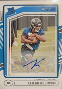 NFL, Jacksonville Jaguars, Keilan Robinson, Auto, 51/199 Rated Rookie, No.385 - Zdjęcie 1 z 2