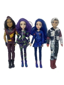 Disney Descendants 3 Isle of The Lost Collection Dolls Pack of 4 - Afbeelding 1 van 7