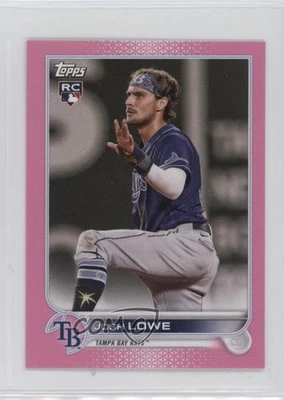 2022 Topps Mini Pink /25 Josh Lowe #479 Rookie RC - Image 1 of 2