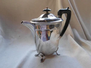 EPNS SILVER PLATED TALL ELEGANT COFFEE POT ~ MADE in SHEFFIELD VINTAGE - Picture 1 of 5
