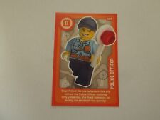 Lego Create the World Living Amazingly "POLICE OFFICER" #097 Trading Card