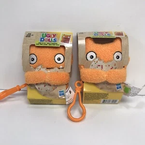 Hasbro Ugly Dolls WAGE To-Go Stuffed Plush Toy 5" inches tall Lot Of 2 - Picture 1 of 4