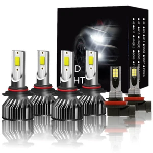 Combo faros LED altos/bajos + kit de faros antiniebla 6000 k para Toyota RAV4 2006-2012 - Imagen 1 de 16