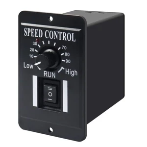 PWM DC 10-60V 6A DC Motor Drehzahlregler Wendeschalter Dimmer Regler - Bild 1 von 7