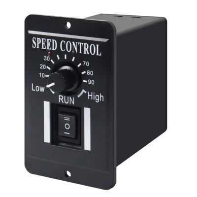 PWM DC 10-60V 6A DC Motor Speed Controller Reversible Switch Dimmer Regulator - Image 1 of 4