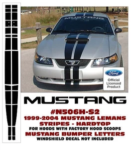 N506-H-S2 & N506-VAL & N570 1999-04 MUSTANG - LEMANS STRIPES - HARDTOP - S2 - Bild 1 von 1