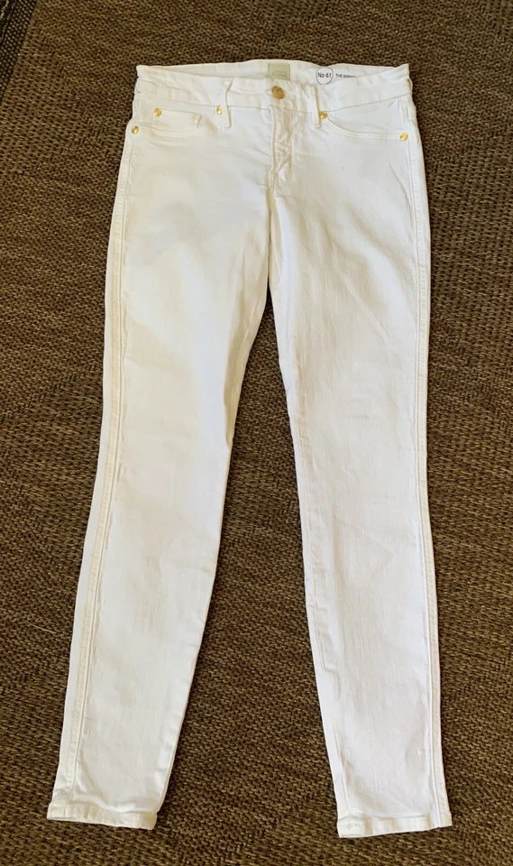 GUESS от Marciano белый No 61 узкие джинсы размер США 26 - Изображение 1 из 4