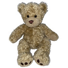 1997 Retired Build A Bear Tan Brown Curly Teddy Bear Plush 14' Stuffed Toy VTG