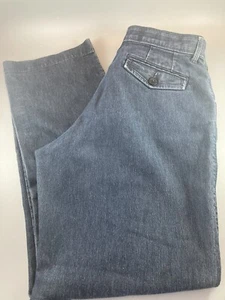 Lee Sinfully Soft Size 8 Flap Pockets Comfort Fit Stretch Straight Leg M 4631842 - Picture 1 of 5